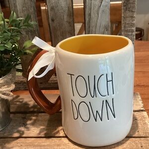 Rae Dunn x Peanuts Football Mug